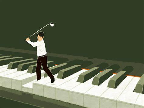 Visite guidée en musique dans une exposition d’art contemporain – duo musicien et spécialiste