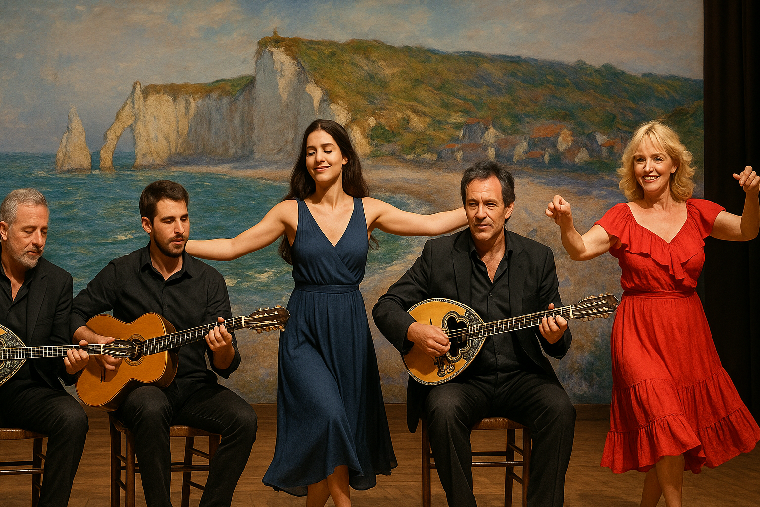 Musique et danse grecque, spectacle, 
animation, disponible en Normandie 