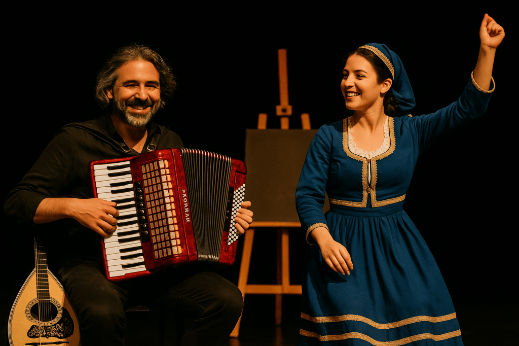 Duo musique et danse, cabaret - soirée grecque à Dijon / Bourgogne