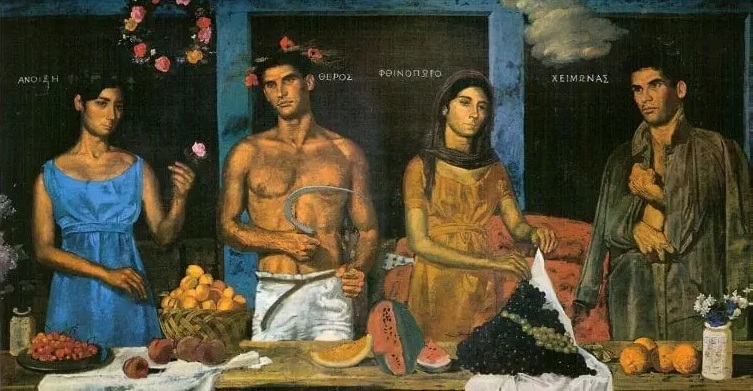 Dialogue entre peinture et musique grecque à Paris, Ile de France et partout en France